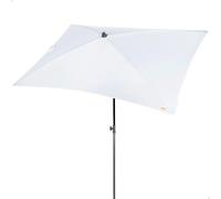 Aktive Sombrilla rectangular 62515 Blanco 180x120 cm UV30 para balcón y exterior