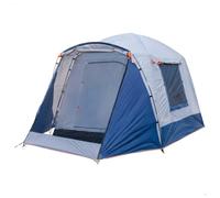 AKTIVE Tienda de campaña 4 Personas, Avance, 250x350x200 cm, Poliéster, Varillas Fibra de Vidrio Ø9,5/11 mm, Mosquiteras, Impermeable, 19 piquetas, Bolsa Transporte, Tiendas Camping (63187)