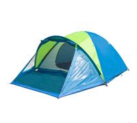 AKTIVE Tienda de campaña con avance, 240x210x130 cm, Tienda de campaña para 3 personas, Incluye piquetas, Varillas fibra de vidrio, Tejido poliéster, Columna de agua 3000 mm, Peso 4,46 kg, Tienda de c