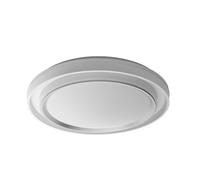 Abrila Meyer Blanco / Plata - Plafón Moderno 60W