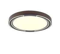 Fabrilamp Plafón Asher 72W marrón 3000-4000-6500K 5616lm 6x50x50cm remoto+reg.i