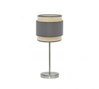 Akunadecor sobremesa 1luz x e14 modelo kandy natural/gris
