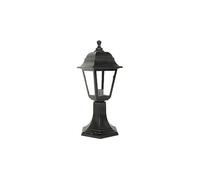 Fabrilamp Sobremuro exterior Albahaca 1xE27 IP44 Policarbonato Negro