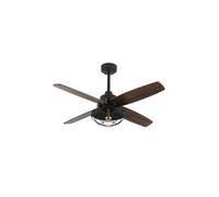 Akunadecor - Ventilador De Techo Metal Negro Aquilo