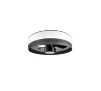 Akunadecor - Ventilador De Techo Metal Negro Olga