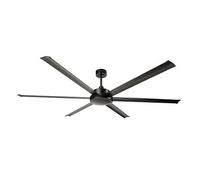 Akunadecor - Ventilador De Techo Metal Negro Sanson