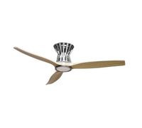 Akunadecor - Ventilador De Techo Metal Niquel Baltir