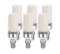 Akynite Bombillas LED E14 12W Luz Neutra 4000K 1450LM, 84 LEDs, Equivalente Lámpara Halógena E14 100W, CA 230V, Bombilla LED Casquillo E14 Neutra para Luz de Techo, No Regulable, pack de 6