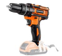 AKZWOXRO 21V Taladro Percutor a Bateria Cuerpo, sin batería ni cargador, color naranja