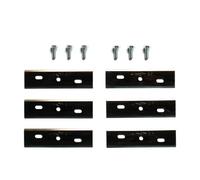 AL-KO 127465 500 - Cuchillo de repuesto para Robolinho® 300 E, 500 E, I, W, 1150 W (compuesto por 3 juegos de cuchillos = 6 cuchillos de corte con material de tornillo)