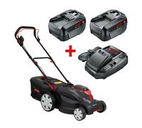AL-KO 38.1 Li Easy - Cortacésped de batería - Corte de 37 cm - 2 x 18V/4,0 Ah