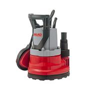 AL-KO Bomba sumergible de agua clara SUB 8500 Easy, potencia del motor de 290 W, altura máxima de extracción 6 m, capacidad máxima de extracción 8000 l/h, aspiración plana hasta 5 mm, color rojo, gris