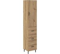 Alacena Roble artisan 34,5 x 34 x 180 cm Madera contrachapada