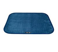 Aladino la Alfombra Mágica Felpudo Interior/Exterior para Hogar, Baño y Cocina, Antideslizante, Lavable y Ultra Absorbente, Diferentes tamaños y colores, Made in Italy 50x65cm, Azul Noche