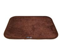 Aladino la Alfombra Mágica Felpudo Interior/Exterior para Hogar, Baño y Cocina, Antideslizante, Lavable y Ultra Absorbente, Diferentes tamaños y colores, Made in Italy 43x60cm, Marrón