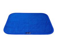 Aladino la Alfombra Mágica Felpudo Interior/Exterior para Hogar, Baño y Cocina, Antideslizante, Lavable y Ultra Absorbente, Diferentes tamaños y colores, Made in Italy 50x65cm, Azul