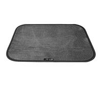 Aladino la Alfombra Mágica Felpudo Interior/Exterior para Hogar, Baño y Cocina, Antideslizante, Lavable y Ultra Absorbente, Diferentes tamaños y colores, Made in Italy 50x65cm, Gris
