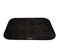 Aladino la Alfombra Mágica Felpudo Interior/Exterior para Hogar, Baño y Cocina, Antideslizante, Lavable y Ultra Absorbente, Diferentes tamaños y Colores, Made in Italy 43x60cm, Negro