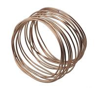 Alambre de aluminio anodizado para bonsái, kit de moldeo flexible para plantas en maceta, línea de soporte para manualidades de jardín (verde oscuro y marrón) para arreglos florales de bricolaje en