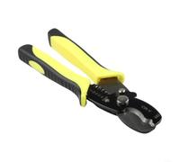 Alambre multifunción, cortadores para cortar pelar pelar 3-40 AWG, herramienta manual de metal robusta para electricista DIY