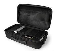 Alanmoship 1 pieza portátil EVA funda de transporte para SpudPay 0 Lite Robot Aspiradora Accesorios Bolsa organizadora a prueba de golpes para almacenamiento de viaje Shell gris