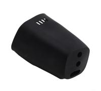 Alanmoship Funda protectora de silicona para cámara de seguridad EufyCam 3, resistente a la intemperie, compatible con cámara eufy Security S330 para exteriores, resistente a los arañazos, negro, 1