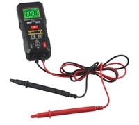 Alanmoship HT93 Multímetro digital inteligente con detección NCV, rango automático verdadero RMS, linterna LED para pruebas eléctricas e identificación de cables vivos, medidor de mano