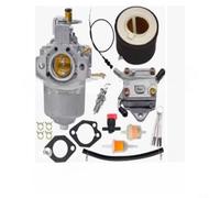 Alanmoship Kit de carburador de 16 piezas 15003 2178 compatible con cortacésped, recortadora de césped, cepillo, soplador de nieve, cortasetos, motores cultivadores, incluye filtro de aire,