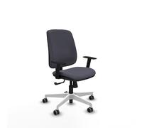Alares tapizada sincro bali gris oscuro brazos 1d base blanca ruedas 6