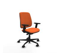 Alares tapizada traslack bali naranja brazos 2d base nailon ruedas 65