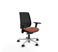Alares traslack malla negra bali marrón brazos 3d base aluminio rued