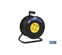 Alargador cable 4t. 50 metros (3 x 1,5mm)
