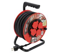 Alargador con enrollador profesional ip44, awtools, modelo 40m 3x1,5mm
