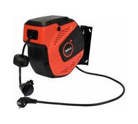 Alargador eléctrico con enrollador automático - YATO - YT-81220 - 10 m - 1 toma - IP34