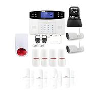 Alarma inalámbrica gsm y 3 cámaras WiFi Kit ip3
