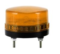 Alarma LED intermitente multivoltaje de 12 V, 24 V, 220 V con sonido de 90 dB o modo silencioso, luz segura industrial para sistemas de fábrica y puerta, luz de brillo