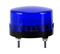 Alarma LED intermitente multivoltaje de 12 V, 24 V, 220 V con sonido de 90 dB o modo silencioso, luz segura industrial para sistemas de fábrica y puerta, luz de brillo