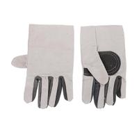 Alasum 1 par de guantes de trabajo: guantes de lona reforzados de alta resistencia con protección en la palma para hombres y mujeres, ideales para soldadura, jardinería y construcción. Resistentes