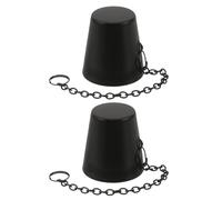 Alasum 2 Tapas apagavelas con Cadena, Tapa extintora de antorcha Tiki Vintage, apagavelas para lámparas de Aceite, Cubierta para Mecha de Vela, Cubierta para Apagar Velas en el hogar.