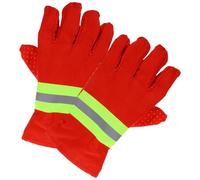 Alasum Guantes de Bombero Ignífugos Antideslizantes y Transpirables