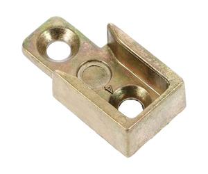 Alasum Repuestos y Ventanas Oscilobatientes Cerradura de Ventana de Aleación de Zinc Dorada Compatible Universalmente para Corrediza Seguridad Mejorada Espaciamiento de Orificios de 20mm