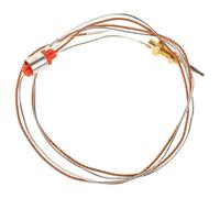Alasum Sensor Térmico para Estufa de Gas Acoplador Térmico Dorado de Acero Inoxidable, Kit de Seguridad Corte de Gas en Caso de Fallo de Llama para Fogones Empotrados