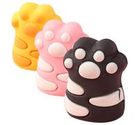 Alasum Set de 3 Sacapuntas de Mano, Herramienta Portátil y Resistente de Plástico y Metal, Adecuado para Afilar Lápices Escuela
