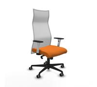 Albacete malla sincro malla blanca similpiel naranja brazos blancos ba