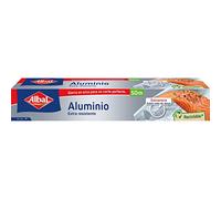 Albal Papel de aluminio extra resistente - Papel aluminio resistente al calor y a las roturas, ideal para conservar alimentos y cocinar en el horno o la freidora de aire, fácil de cortar, 50 m x 29 cm