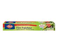 Albal - Película de frescura de 30 m - Película elástica - Mantiene la frescura de los alimentos - Adherente - 70% de recursos reciclados