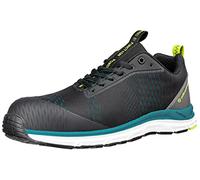 ALBATROS AER55 Impulse Low - Zapatos de Seguridad S1P ESD HRO SRC con Tapa de Fibra de Vidrio, protección contra Perforaciones, sin Metal, Antideslizante, Resistente al Calor, Unisex, Negro Azul, 38