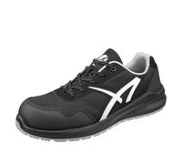ALBATROS Drifter Black Low Zapatos de Seguridad S1P SRC con Tapa de Fibra de Vidrio, Antideslizante, Vegano, sin Metal, Unisex, Negro, 44 EU
