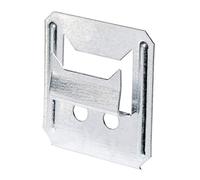 Alberts 351052 Garra para tablero de perfil, azul galvanizado, 8 x 3 mm, 250 juego