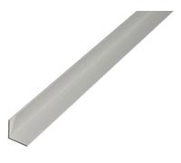 Alberts 434373 Perfil angular, Aluminio, natural, 1000 x 25 x 25 mm